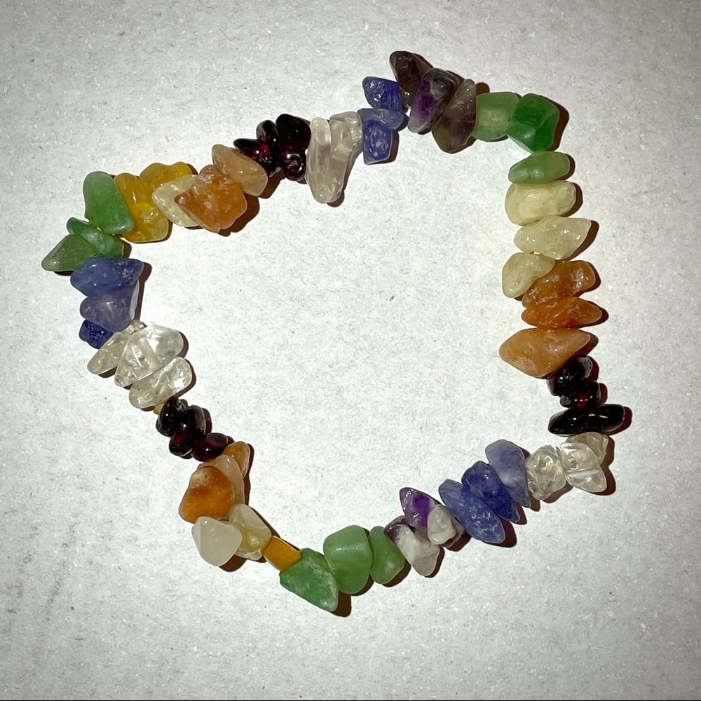 Faux Stone Plastic Bracelet